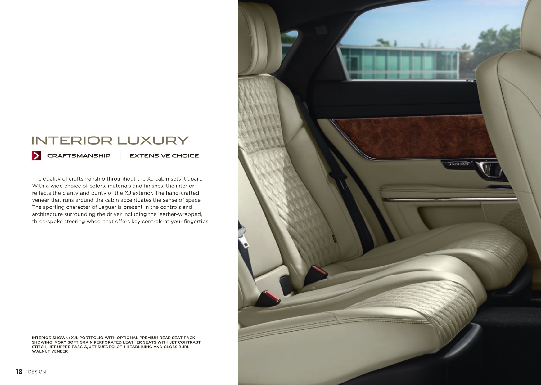 2016 Jaguar XJ Brochure Page 20